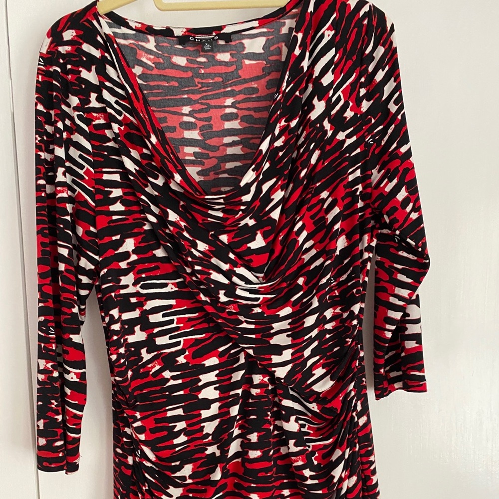 Flattering jersey knit top